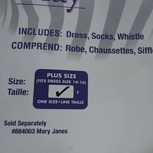 Rubie's Foul Play Halloween Costume NEW - Picture 4 of 5